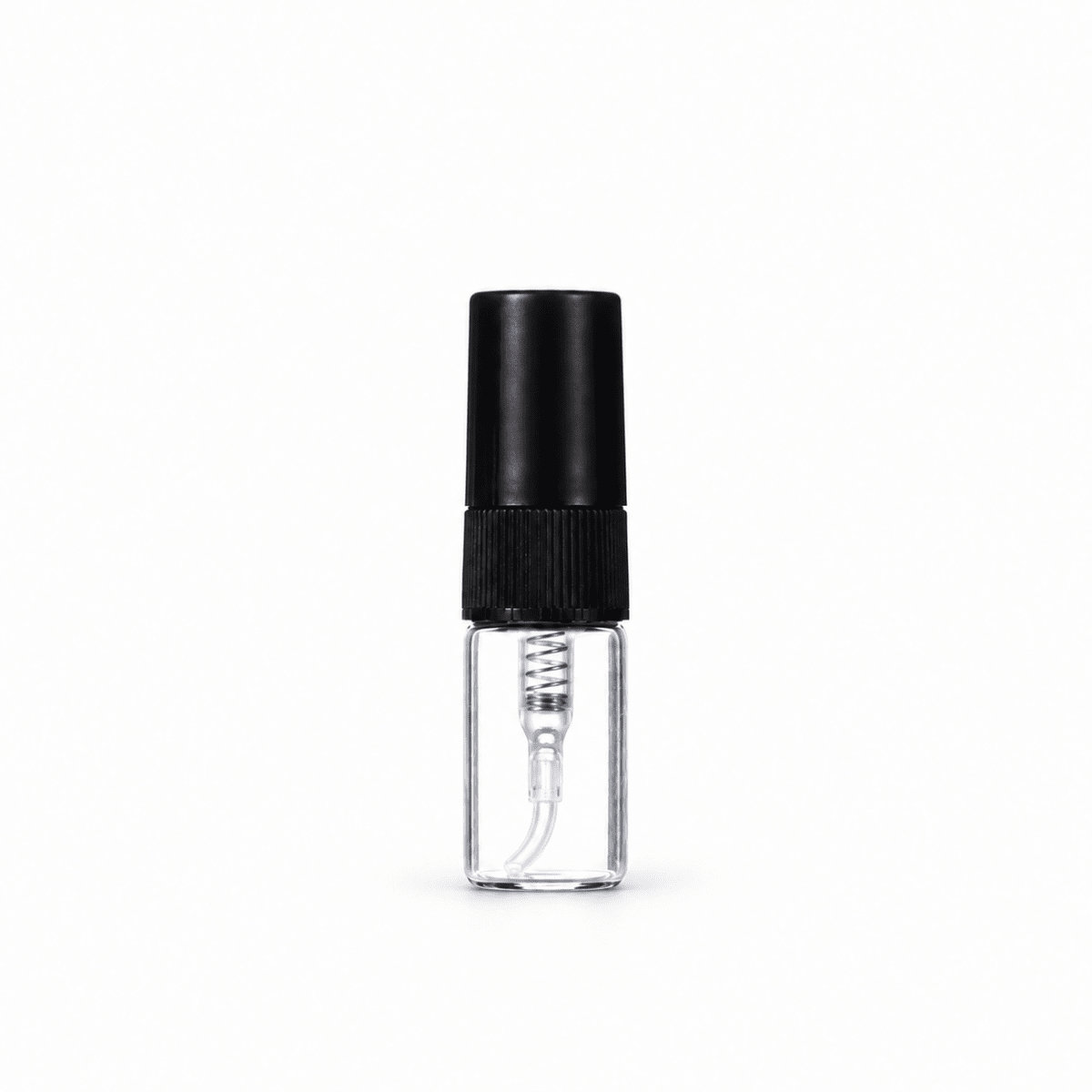 2ml Glass Perfume Sample Spray Bottles - Black - Atomic Aromas