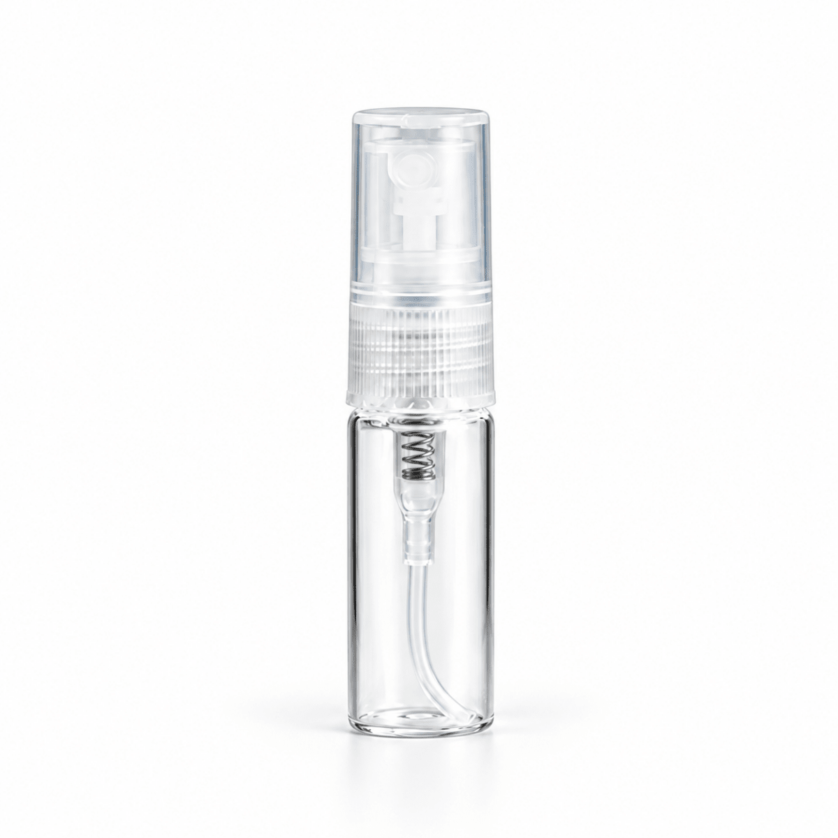 3ml Glass Perfume Sample Spray Bottles - Clear - Atomic Aromas