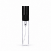 5ml Glass Perfume Sample Spray Bottles - Black - Atomic Aromas