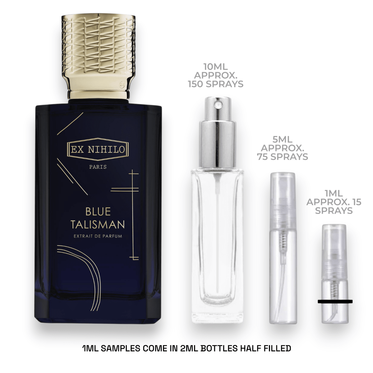 Ex Nihilo Blue Talisman Extrait Sample - Atomic Aromas