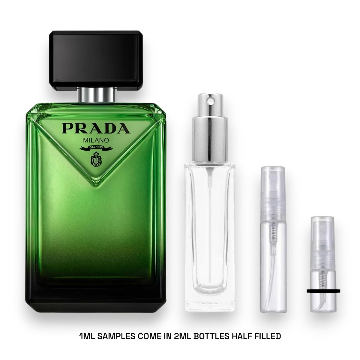 Prada Paradigme Eau de Parfum Sample - Atomic Aromas