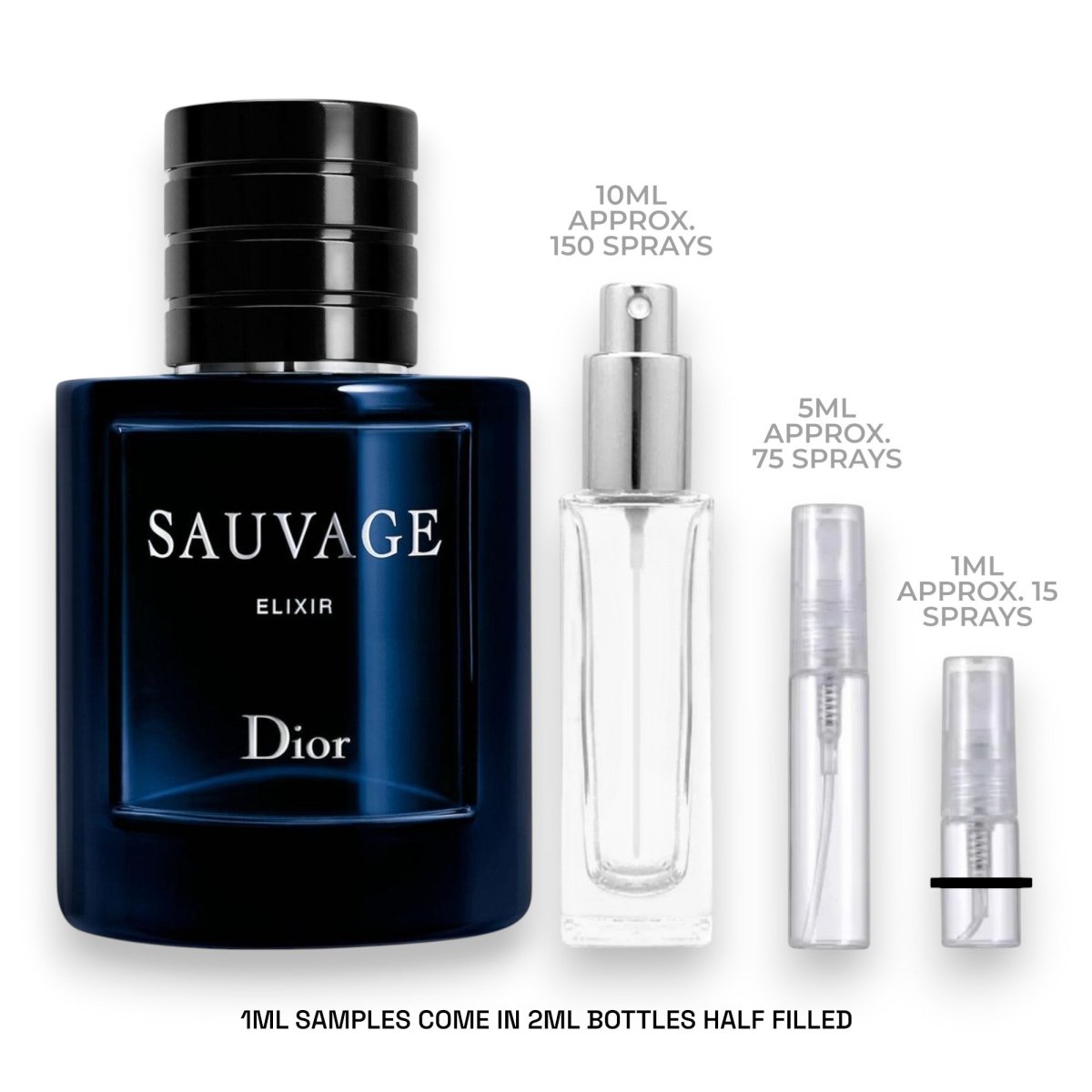 Dior Sauvage Elixir Sample - Atomic Aromas