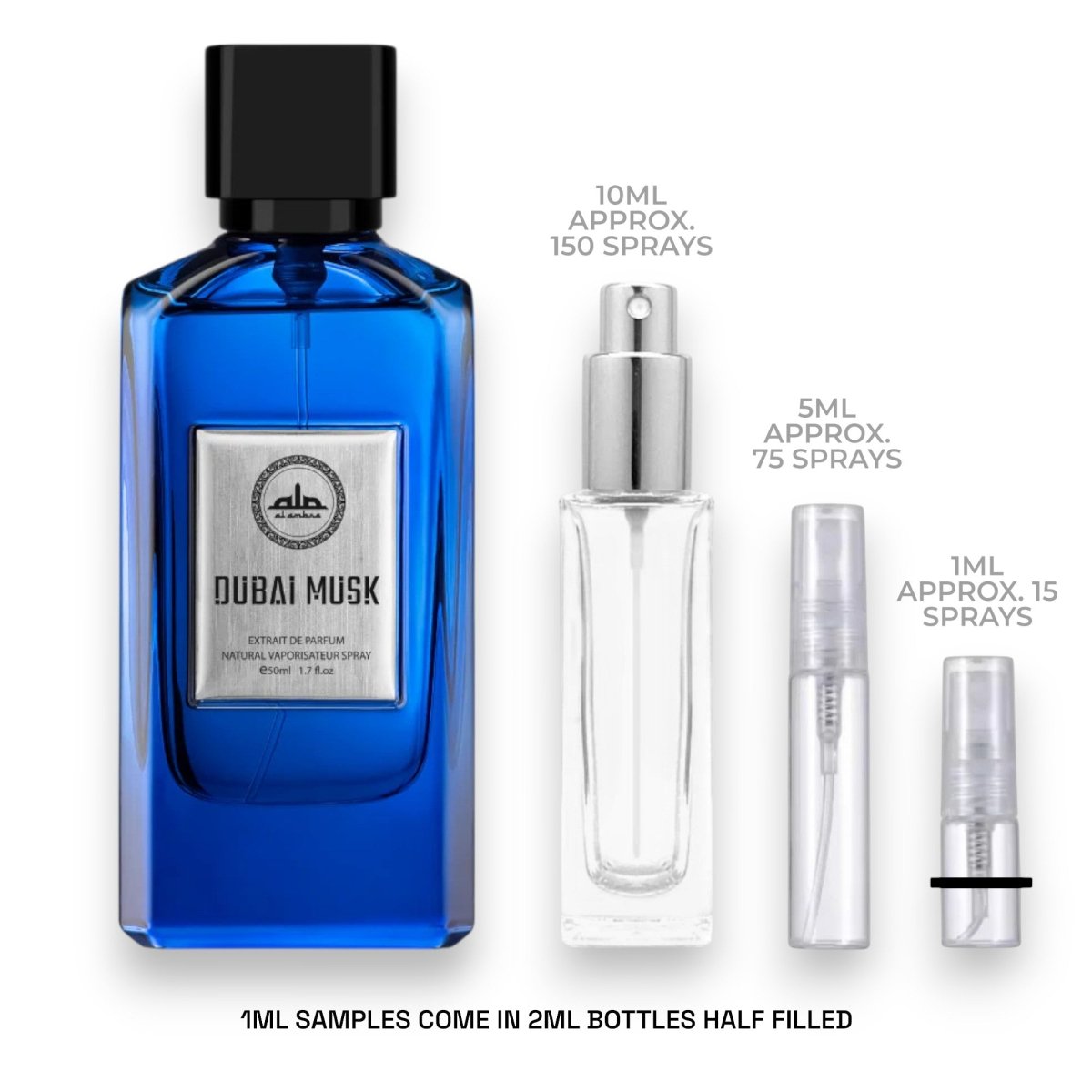 Al Ambra Dubai Musk Extrait Sample - Atomic Aromas