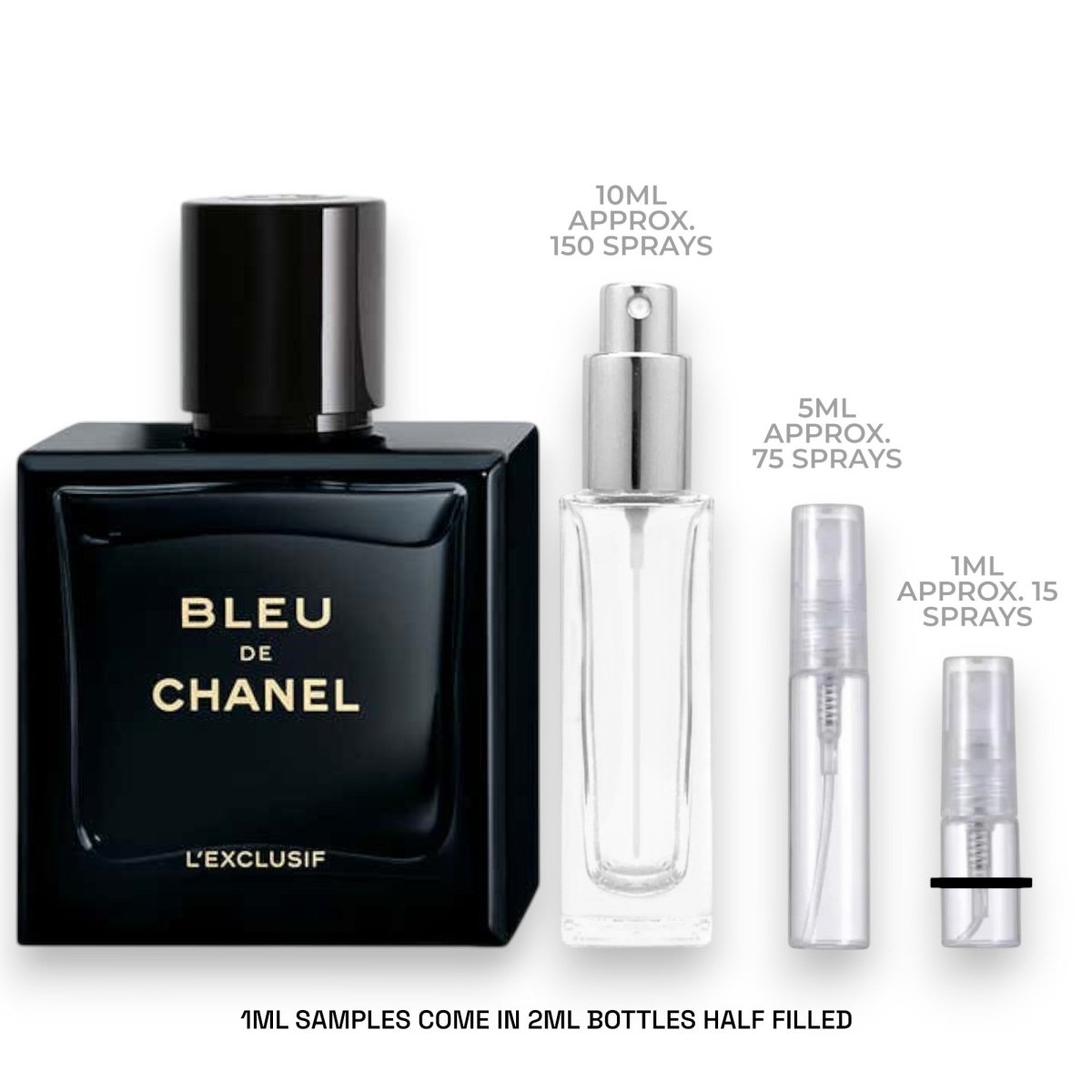 Chanel Bleu de Chanel L'Exclusif Parfum Sample - Atomic Aromas