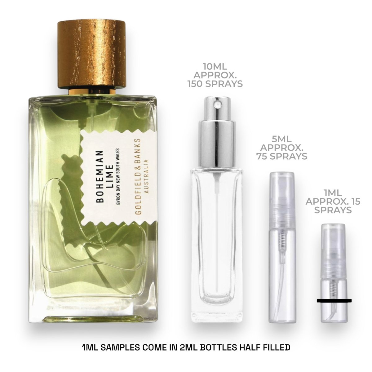 Goldfield & Banks Bohemian Lime Sample - Atomic Aromas