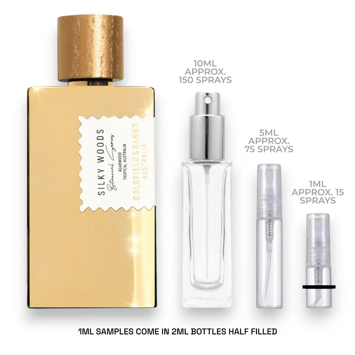 Goldfield & Banks Silky Woods Sample - Atomic Aromas