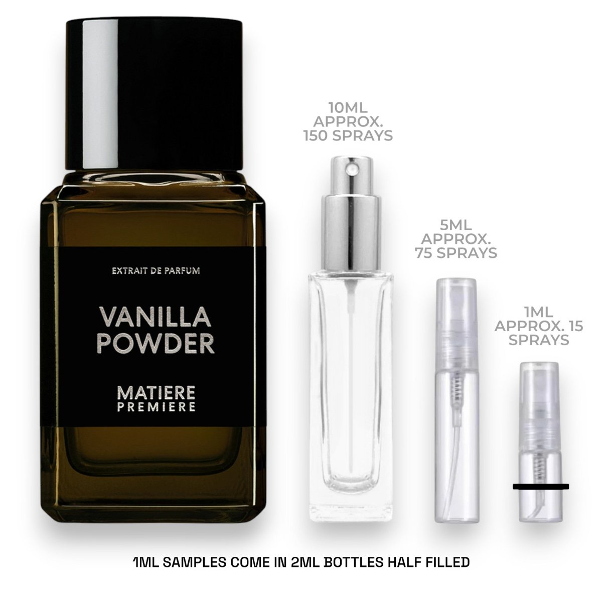 Matiere Premiere Vanilla Powder Extrait Sample - Atomic Aromas