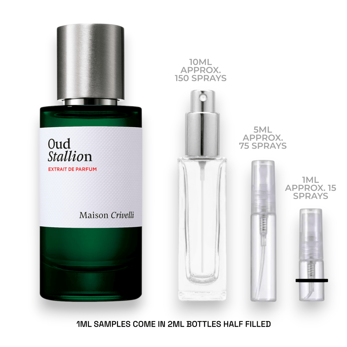 Maison Crivelli Oud Stallion Sample - Atomic Aromas